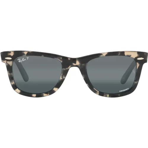 Rb2140 Sonnenbrille Original Wayfarer Chromance Polarisiert , Damen, Größe: L - Ray-Ban - Modalova