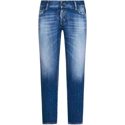 Slim-fit Jeans , Damen, Größe: S - Dsquared2 - Modalova