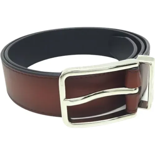 Pre-owned Leather belts , female, Sizes: ONE SIZE - Louis Vuitton Vintage - Modalova