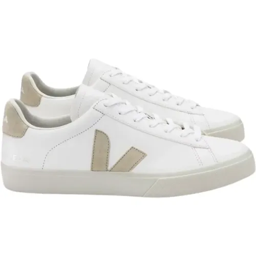 Nachhaltige Sneakers mit Wildleder-Details , Damen, Größe: 36 EU - Veja - Modalova