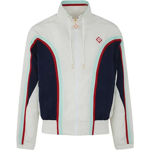 Side Panelled Track Jacket , male, Sizes: L, M, S - Casablanca - Modalova