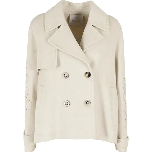 Stylish Winter Coat , female, Sizes: S - Ermanno Scervino - Modalova