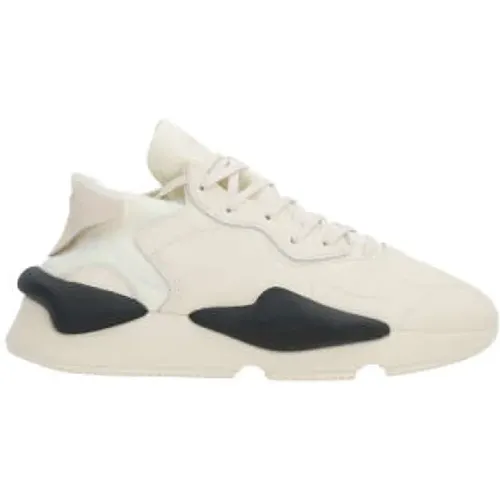 Low-Top Sneakers in Smooth Leather and Neoprene , male, Sizes: 10 1/2 UK, 7 1/2 UK, 6 1/2 UK, 9 1/2 UK, 8 1/2 UK, 8 UK, 11 UK, 10 UK, 7 UK, 11 1/2 UK, - Y-3 - Modalova