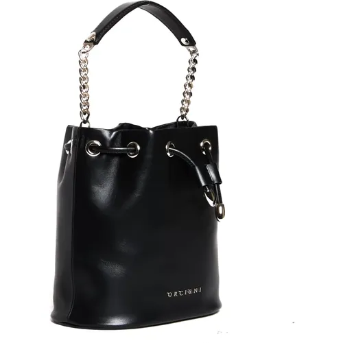 Leather Bucket Bag , female, Sizes: ONE SIZE - Orciani - Modalova