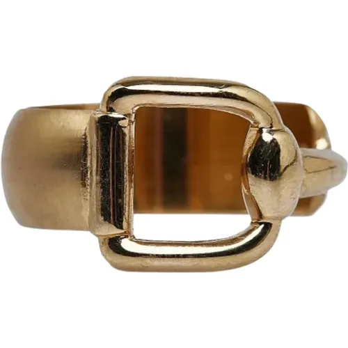 Pre-owned Gold rings , female, Sizes: ONE SIZE - Gucci Vintage - Modalova