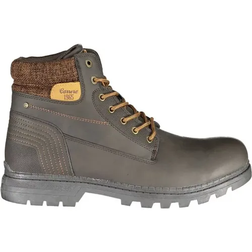 Elegant Lace-Up Boots with Contrast Detail , male, Sizes: 6 UK, 11 UK, 7 UK, 9 UK, 10 UK, 8 UK, 12 UK - Carrera - Modalova