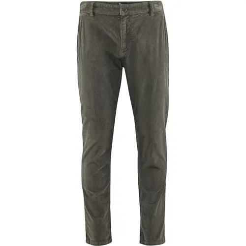 Slim Fit Corduroy Chinos Pants , male, Sizes: W32, W30, W40, W31, W33, W34, W36, W38 - BomBoogie - Modalova