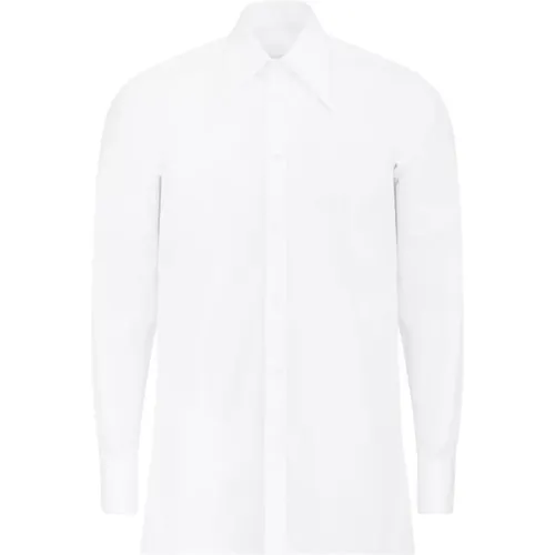 Cotton Poplin Shirt , male, Sizes: XL, L, M - Maison Margiela - Modalova