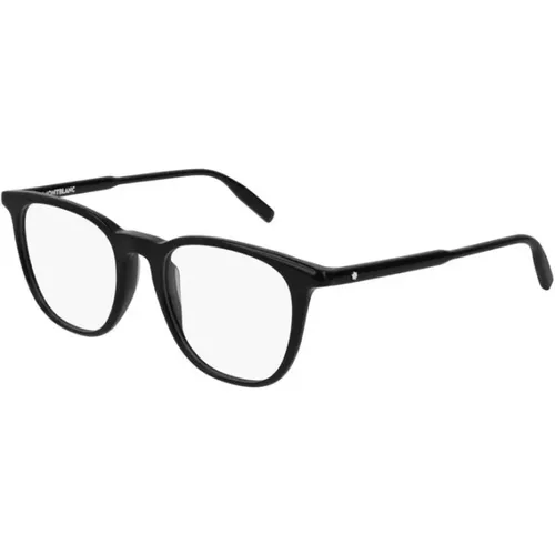 Stylish Mb0010O 001 Eyewear , male, Sizes: 51 MM - Montblanc - Modalova