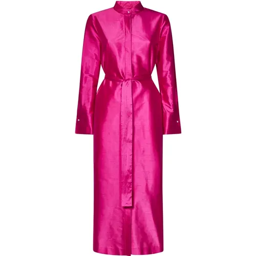 Women's Clothing Dress Fuchsia Ss24 , female, Sizes: L, S - Max Mara - Modalova