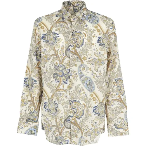 Multicolour Paisley Print Shirt , male, Sizes: 2XL, XL, L, M - ETRO - Modalova