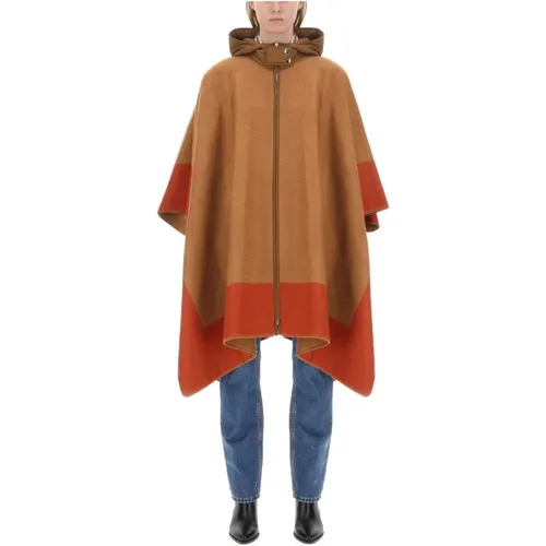 Stilvolle Wollmischung Cape Jacke - ETRO - Modalova