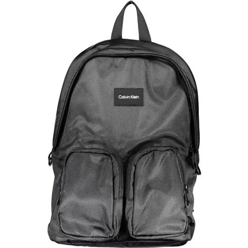 Mens Backpack with Laptop Compartment , male, Sizes: ONE SIZE - Calvin Klein - Modalova