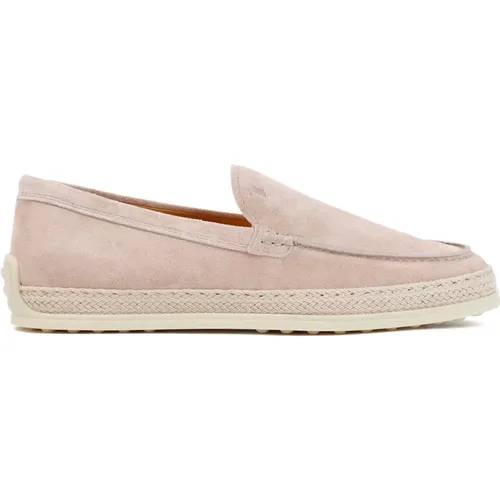 Suede Leather Loafers Tod's - TOD'S - Modalova