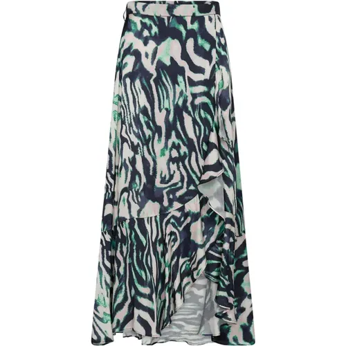 Zebralinecc Wrap Skirt Bubblegum , female, Sizes: XS, L - Co'Couture - Modalova