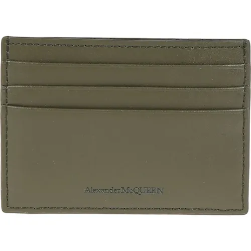 Harness Card Holder Wallet , male, Sizes: ONE SIZE - alexander mcqueen - Modalova