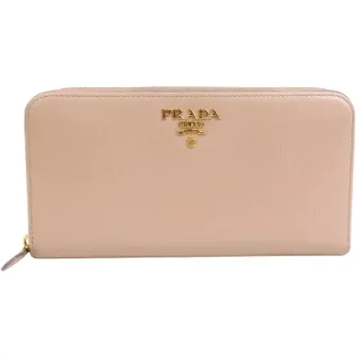 Pre-owned Leather wallets , female, Sizes: ONE SIZE - Prada Vintage - Modalova