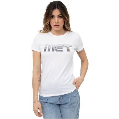 T-shirt , female, Sizes: S - MET - Modalova