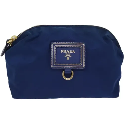 Pre-owned Canvas clutches , female, Sizes: ONE SIZE - Prada Vintage - Modalova