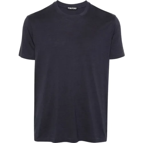 Eco-friendly T-shirt, Regular Fit, Portugal , male, Sizes: M, L, XL, 3XL, 2XL - Tom Ford - Modalova