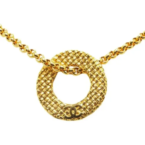 Pre-owned Metal chanel-jewelry , female, Sizes: ONE SIZE - Chanel Vintage - Modalova