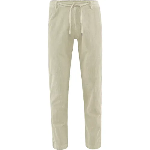 Velvet Corduroy Chinos Pants , male, Sizes: W38, W34, W36, W30, W33, W27, W31, W32, W28, W29 - BomBoogie - Modalova