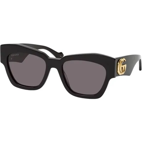 Square Cat Eye Sunglasses , female, Sizes: 55 MM - Gucci - Modalova