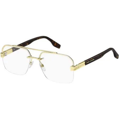 Gold Havana Sungles , unisex, Sizes: 60 MM - Marc Jacobs - Modalova