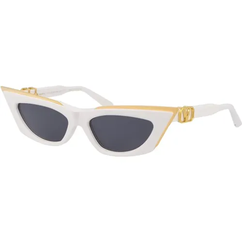 Goldcut Sunglasses , female, Sizes: 55 MM - Valentino Garavani - Modalova