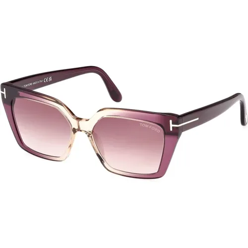 Bold Square Sunglasses Collection , female, Sizes: 53 MM - Tom Ford - Modalova