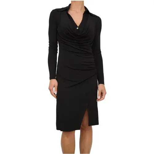 Schwarzes Kleid , Damen, Größe: L - pinko - Modalova