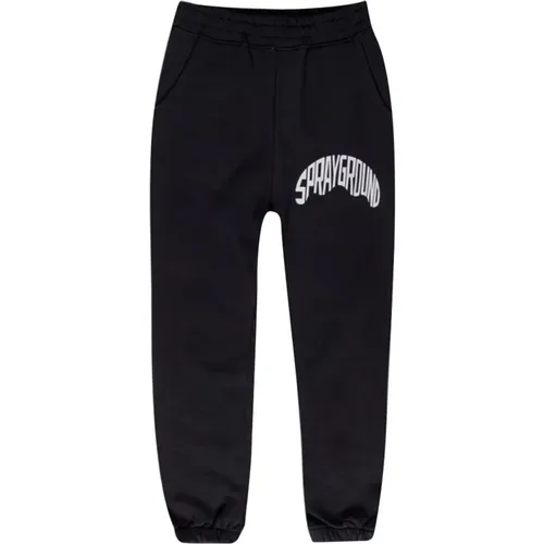 Schwarze Shark Shape Hose , Damen, Größe: L - SPRAYGROUND - Modalova