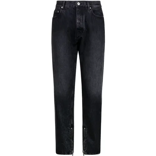 Jeans , male, Sizes: W30, W32, W34 - Off White - Modalova