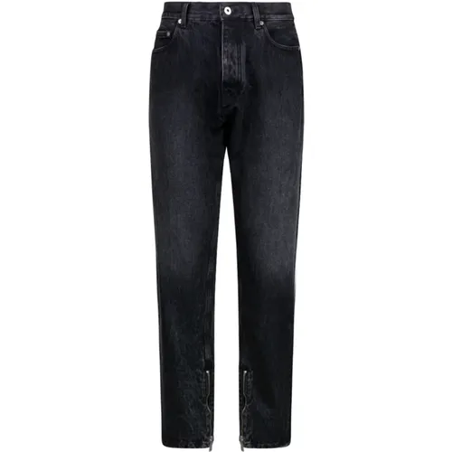 Jeans , male, Sizes: W33, W30, W32, W34 - Off White - Modalova