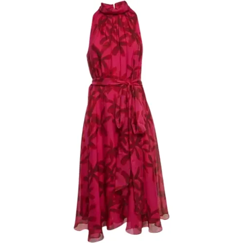 Pre-owned Silk dresses , female, Sizes: M - Carolina Herrera Pre-owned - Modalova