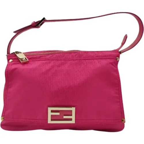 Pre-owned Canvas fendi-bags , female, Sizes: ONE SIZE - Fendi Vintage - Modalova