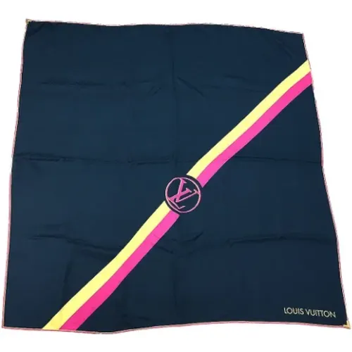 Pre-owned Silk scarves , unisex, Sizes: ONE SIZE - Louis Vuitton Vintage - Modalova