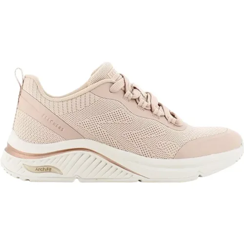 Niedrige Sneakers , Damen, Größe: 36 EU - Skechers - Modalova