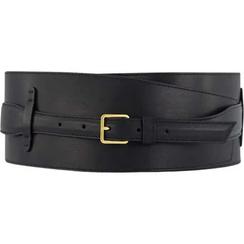 Luxury Leather Wrap Belt , female, Sizes: XS/S - altuzarra - Modalova