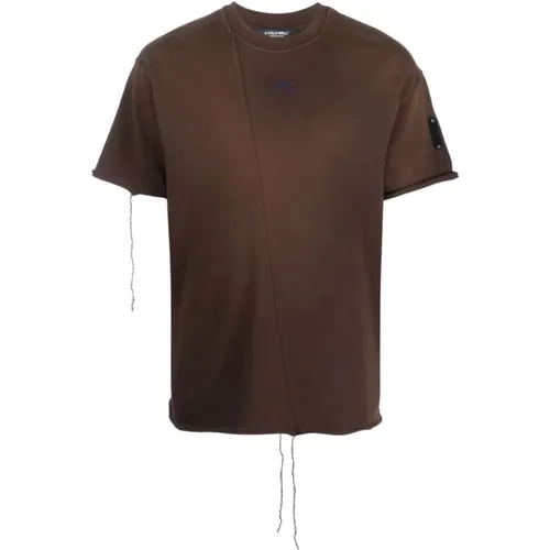Braune T-Shirts und Polos mit Shiraga Lavata Design - A-Cold-Wall - Modalova