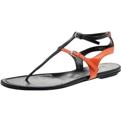 Pre-owned Leder sandals , Damen, Größe: 38 1/2 EU - Ralph Lauren Pre-owned - Modalova