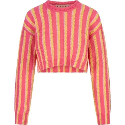 Sweaters Pink , female, Sizes: 2XS, XS - Marni - Modalova