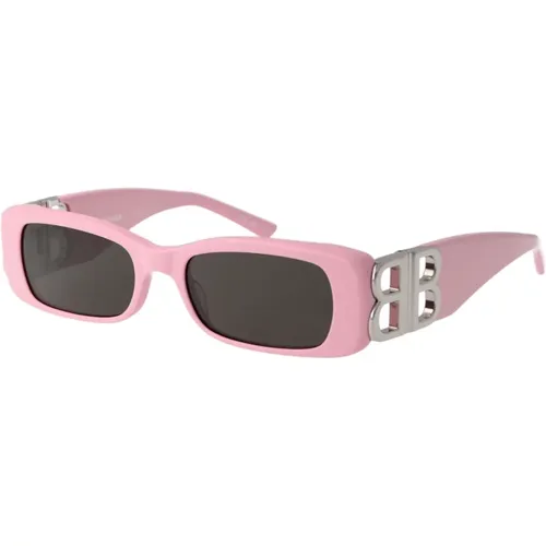 Stylische Sonnenbrille Bb0096S , Damen, Größe: 51 MM - Balenciaga - Modalova