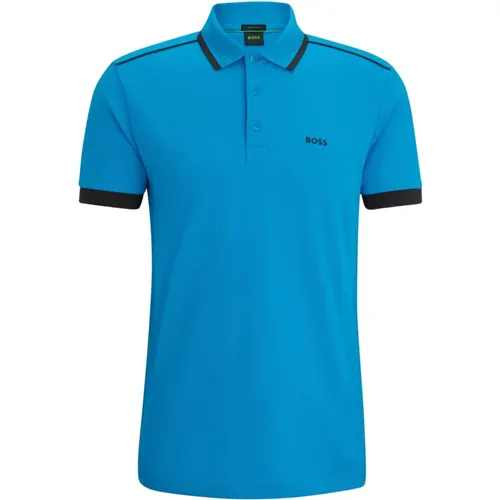 Herren Polo Shirt , Herren, Größe: L - Boss - Modalova