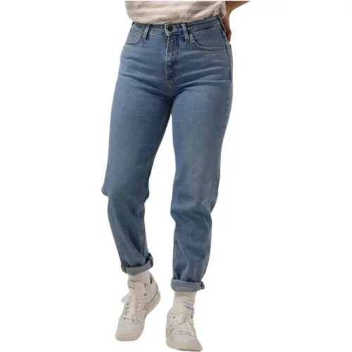 Slim Fit Jeans Carol Blau , Damen, Größe: W26 - Lee - Modalova