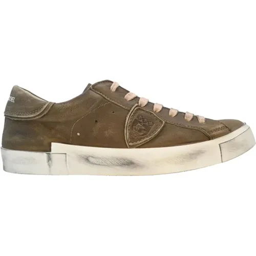 Militär Low Top Sneakers - Philippe Model - Modalova