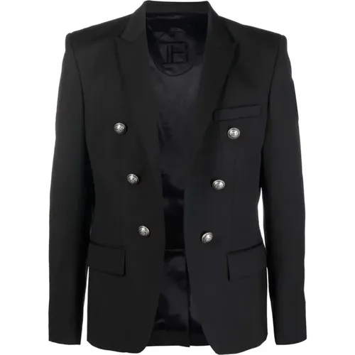 Wool Blazer Jacket , male, Sizes: XL, L - Balmain - Modalova