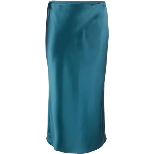 Silk Midi Skirt Casual Style , female, Sizes: M, L, XS - joseph - Modalova
