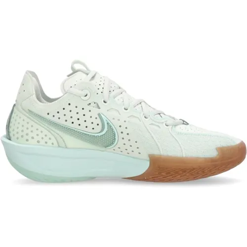 Cut 3 Basketball Schuh Grün/Jade , Herren, Größe: 40 1/2 EU - Nike - Modalova