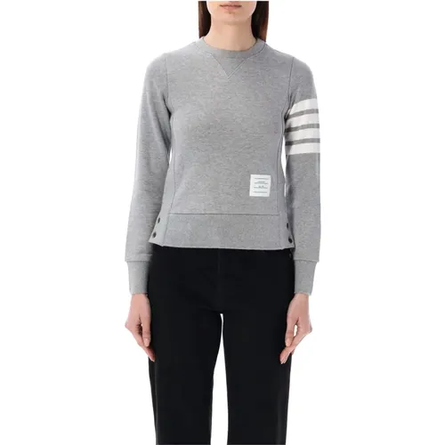 Engineered 4 Bar Pullover Sweatshirt , female, Sizes: XS, M, S - Thom Browne - Modalova
